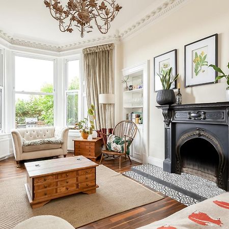 Stylish Victorian Apartment'S Close To The Botanical Gardens, Free Parking! Edimburgo Esterno foto