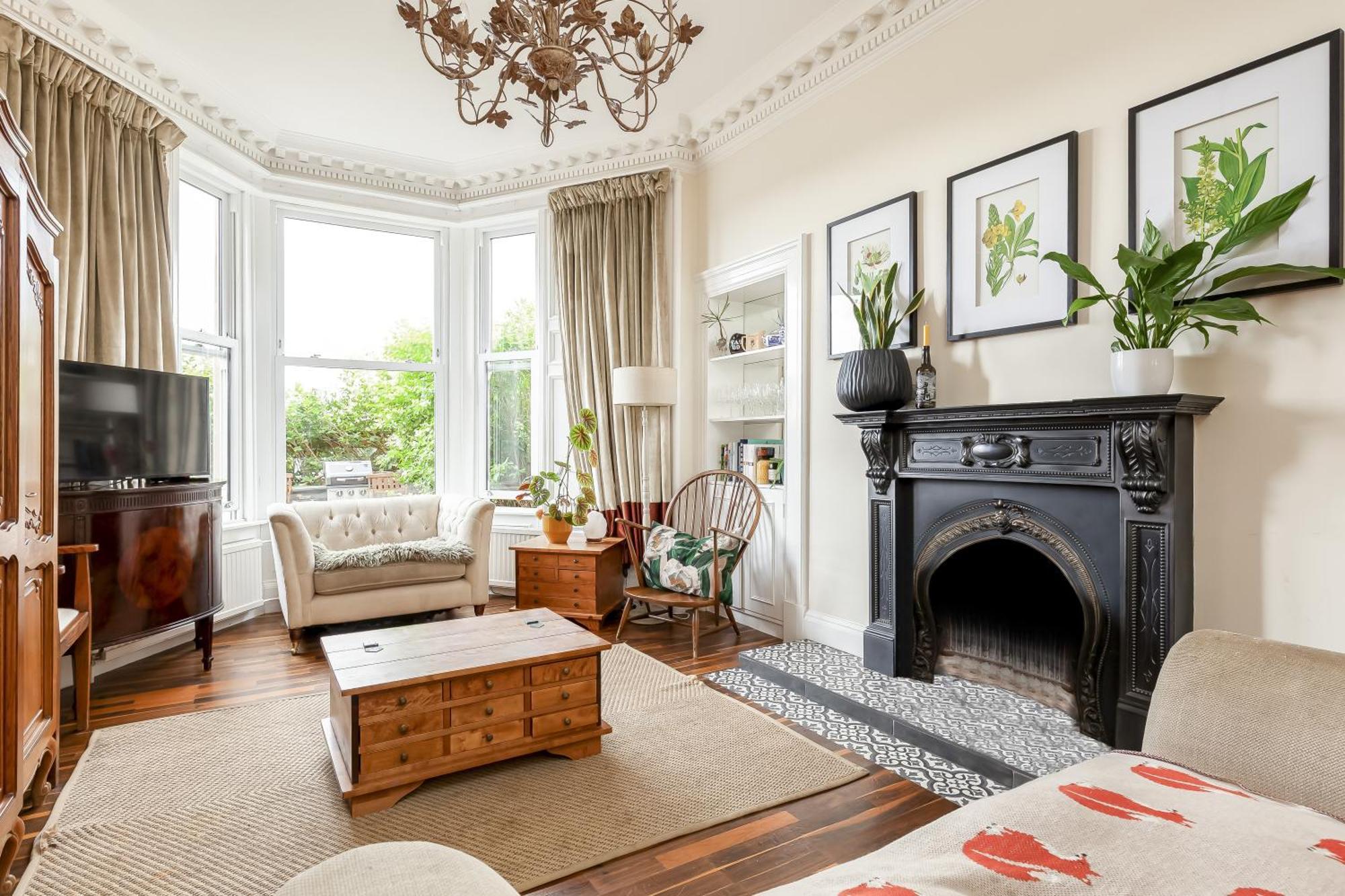 Stylish Victorian Apartment'S Close To The Botanical Gardens, Free Parking! Edimburgo Esterno foto