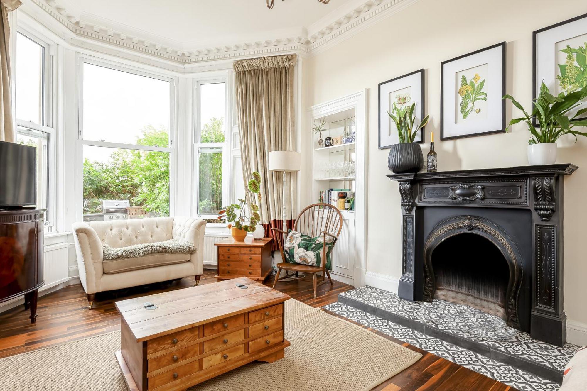 Stylish Victorian Apartment'S Close To The Botanical Gardens, Free Parking! Edimburgo Esterno foto